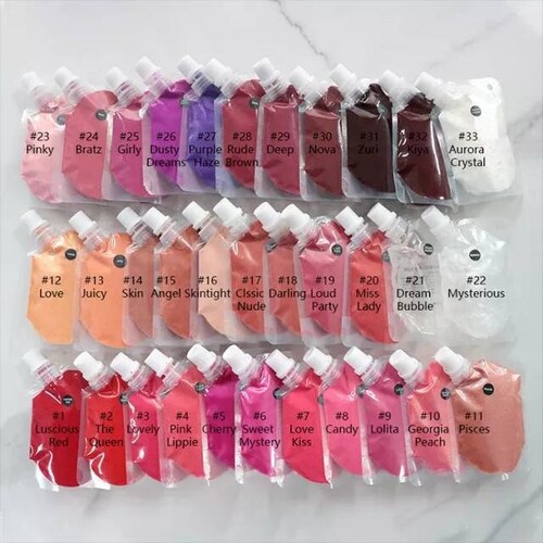 Wholesale Lip Gloss Base Glossy Shiny Liquid Lipstick Start Etsy