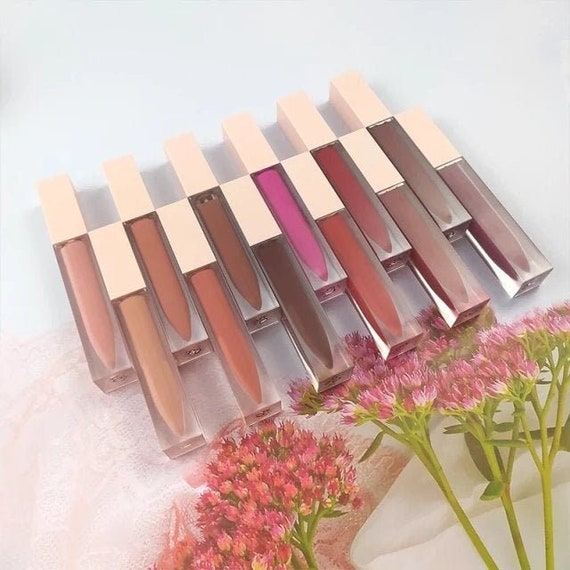 Wholesale Lip Gloss Private Label Liquid Lipstick Bulk Etsy