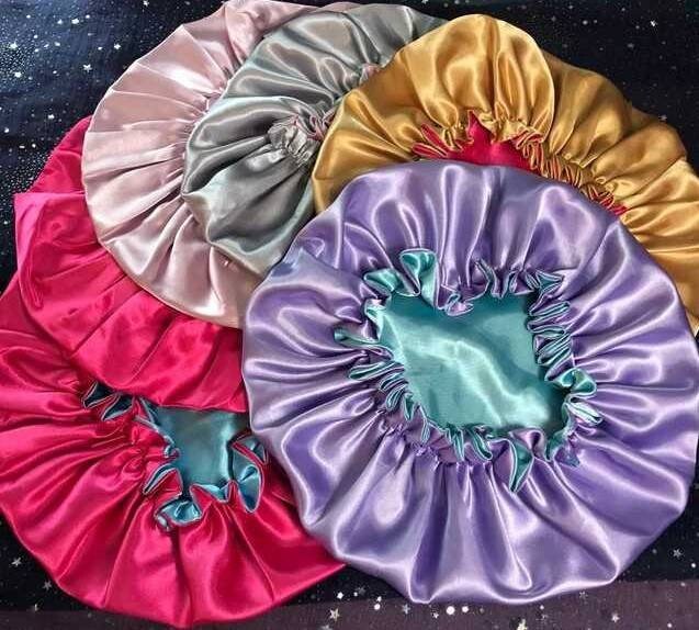 Wholesale Hair Bonnet Satin Silk Bonnet 