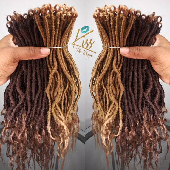 Dreadlocks Extensions Goddess Loc 16in Handmade Prelooped Easy Etsy