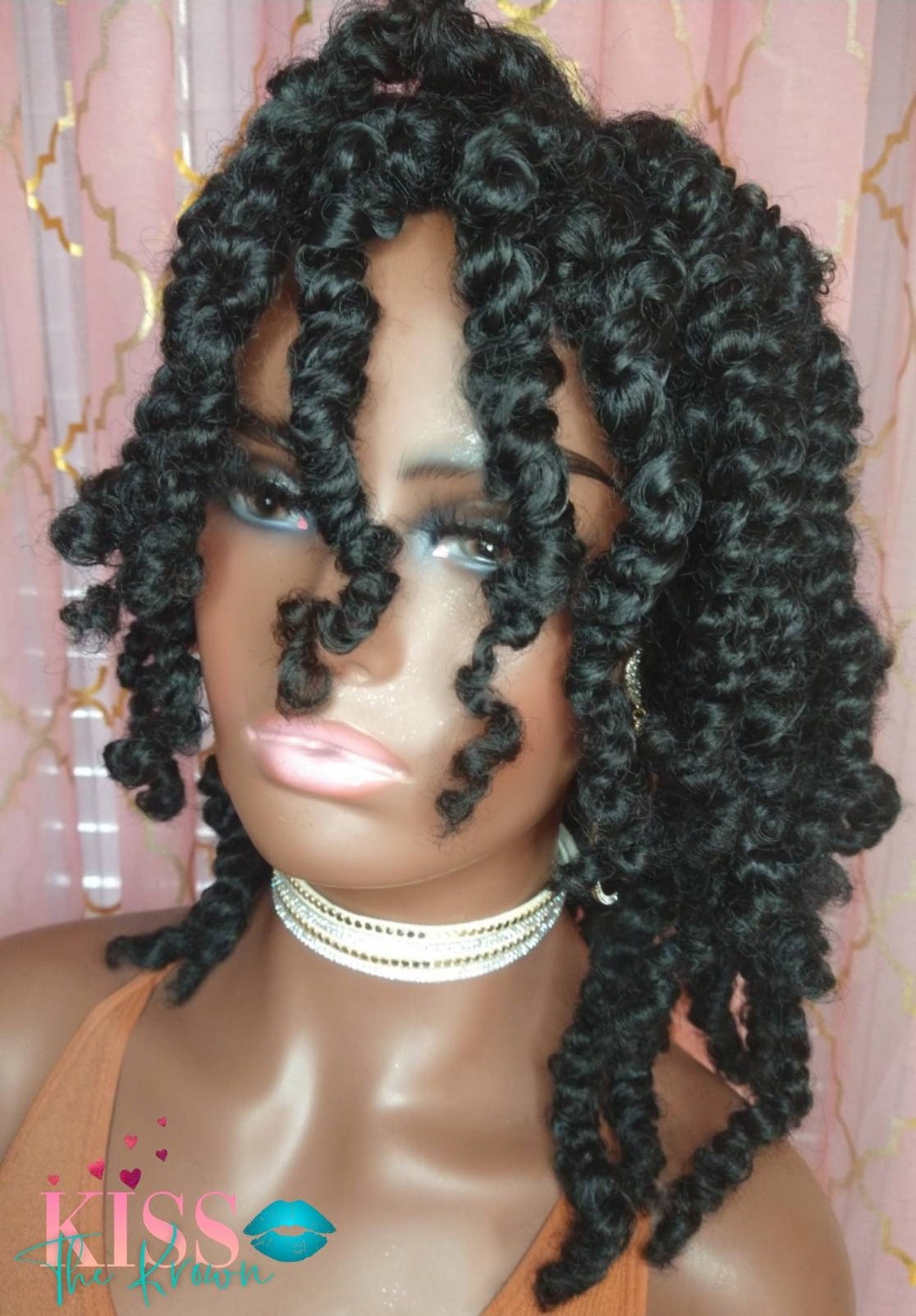 Kalicurly Twists Kinky Jumbo Butterfly Twists Wig Synthetic Etsy