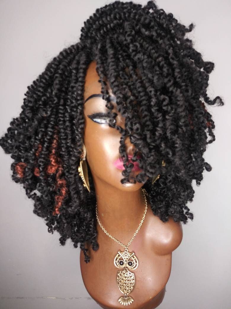 Crochet Wig Passion Twist Bomb Twist Spring Twist Nubian Etsy