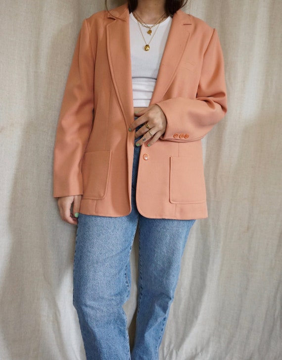 Vintage Women's Pink Blazer - image 2