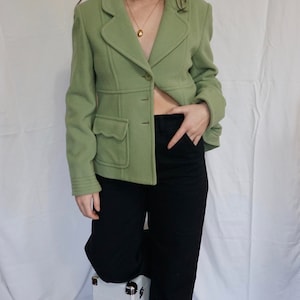Vintage Green Blazer