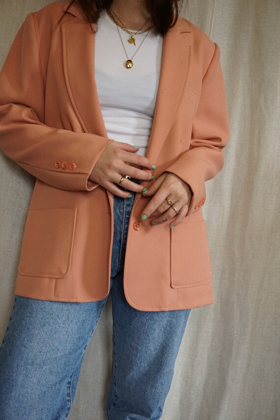 Vintage Women's Pink Blazer - image 3