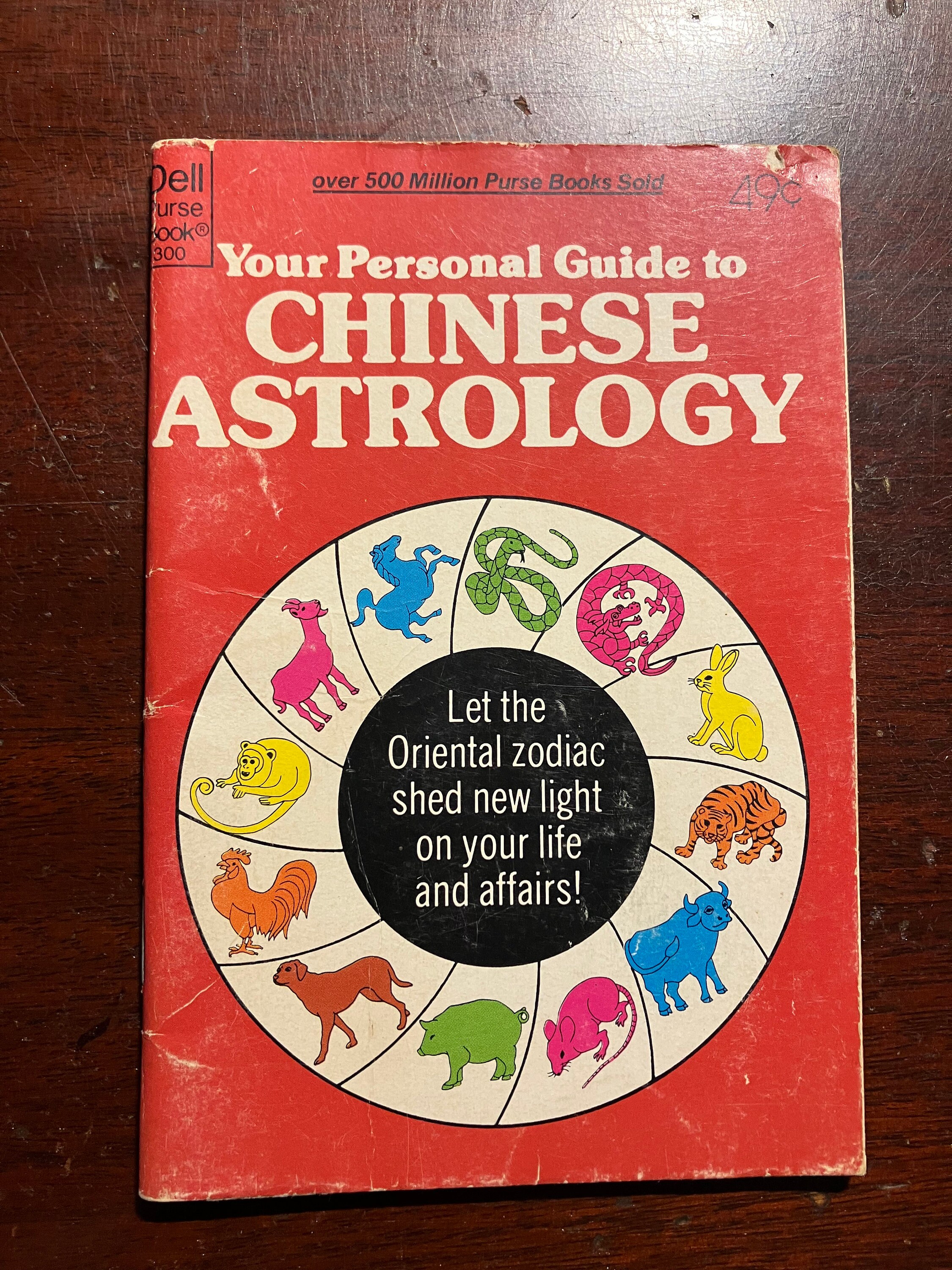Your Personal Guide to Chinese Astrology Dell Purse Book 1979