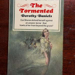 The Tormented Dorothy Daniels Gothic Horror 1969 1960s Vintage Mass Market Paperback Book