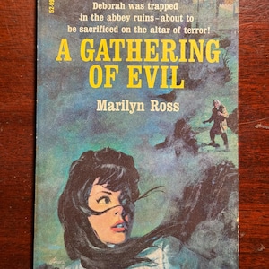 A Gathering of Evil Marilyn Ross Gothic Horror 1966 1960s Vintage Mass Market Paperback Book