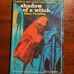 Shadow of a Witch Mary Paradise Gothic Horror 1962 1960s Vintage Mass Market Paperback Book