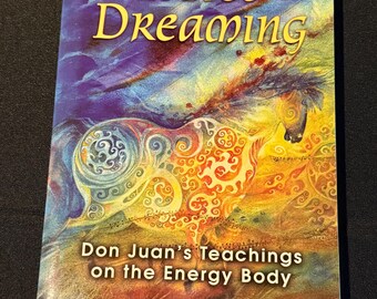 El sueño tolteca de Don Juan Castaneda, cuerpo energético de Ken, pluma de águila, libro de bolsillo vintage de los años 2000