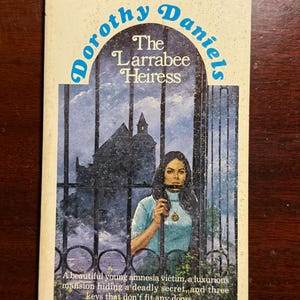 The Larrabee Heiress Dorothy Daniels 1972 1970s Vintage Mass Market Paperback Book