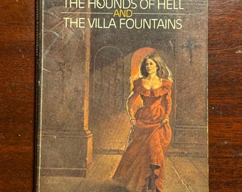 The Hounds of Hell The Villa Fountains Virginia Coffman 1975 1970s Vintage Mass Market Paperback Book