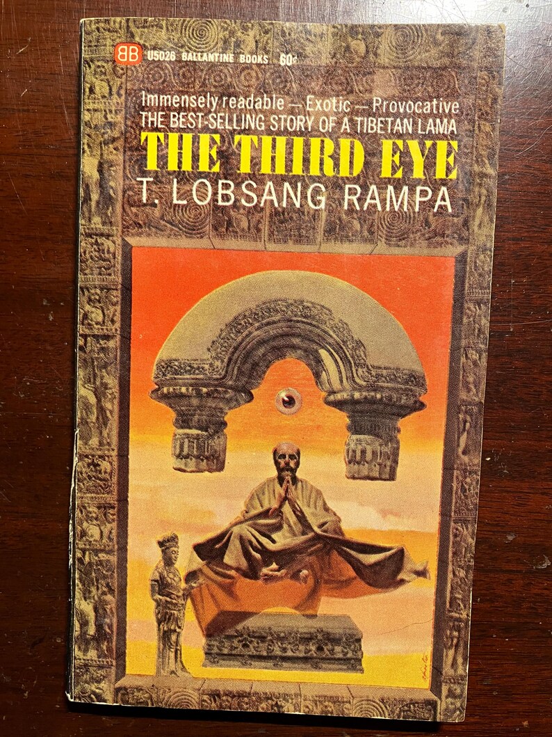 The Third Eye T Lobsang Rampa 1964 1960s Vintage Mass Market Paperback Book - Etsy