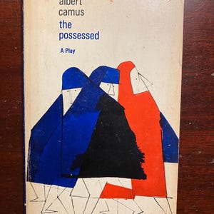 Albert Camus The Possessed Vintage Book 1960 1960s Vintage Mass Market Paperback Book