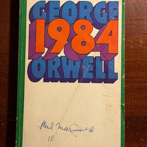 1984 Book Vintage George Orwell - Etsy