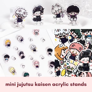 Jujutsu Kaisen Acryl Ständer (Blind Box/Random) | Gojo, Maki, Yuta, Nobara, Yuji Itadori, Toji, Suguru Geto, Megumi, Nanami, Ryomen Sukuna