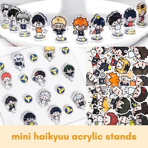 Haikyuu Acrylic Stand (Blind Box/Random) | Kageyama Kuroo Oikawa Sugawara Bokuto Kenma Nishinoya Ushijima Tsukki Miya Twins Suna Akaashi