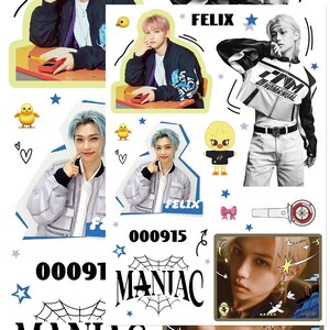 STRAY KIDS Aufkleber (viele Designs!) | Bang Chan Lee Kennen Changbin Hyunjin Han Felix Seungmin I.N SKZOO Stay Stray Kids