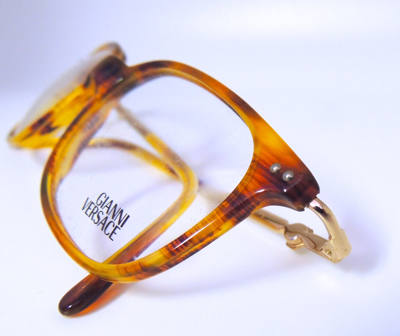 versace blue eyeglass frames