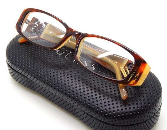 Slimline Glasses By GUESS - Brown Acrylic Rectang… - image 6