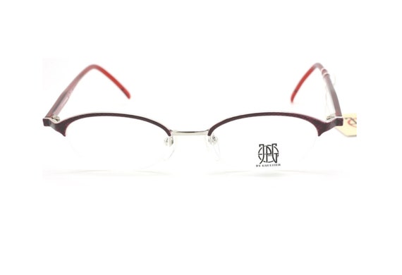 ジャンポールゴルチエ 0013 ハーフリム ヴィンテージ メガネ 鮮やかな