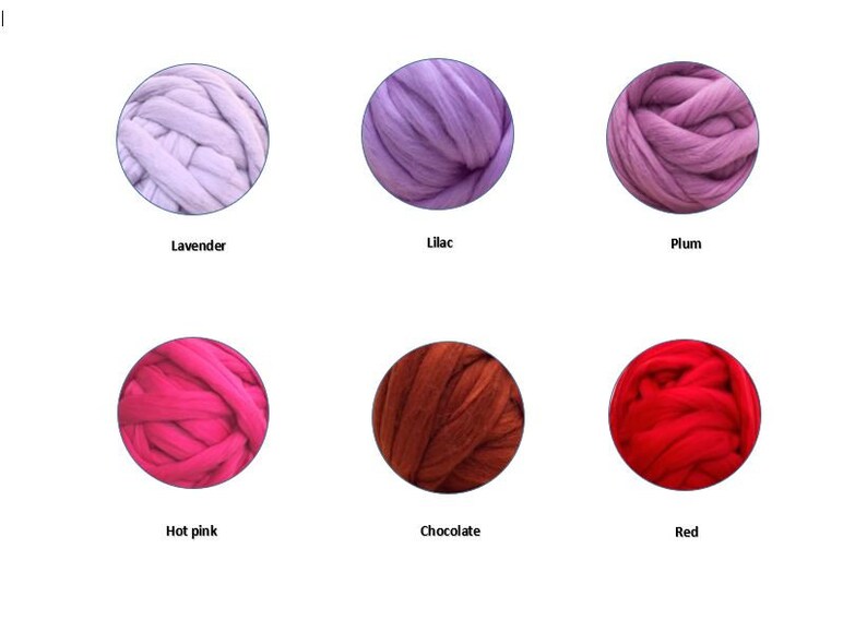 Chunky Knit Blanket Merino wool BlanketGiant Knit Throw image 7