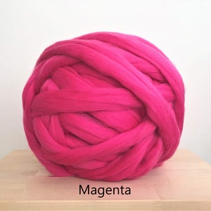 DIY Arm Knit Kit, Merino blanket, Chunky Knit DIY knitting kit, Birthday gift image 8