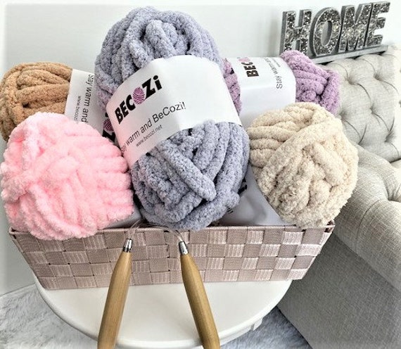 Super Bulky Chunky Blanket Chenille Yarn Soft Arm Knitting Thick Fluffy  Giant Chenille Polyester Yarn - China Chenille Yarn and Chenille Chunky Yarn  price