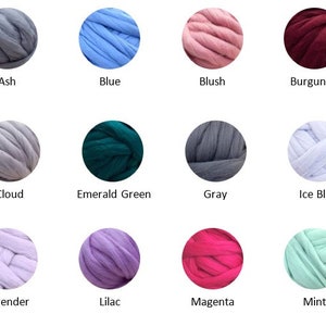 Merino Wool Yarn, Merino Wool, chunky knit yarn, Arm Knit Wool Yarn, Merino Wool Yarn image 8