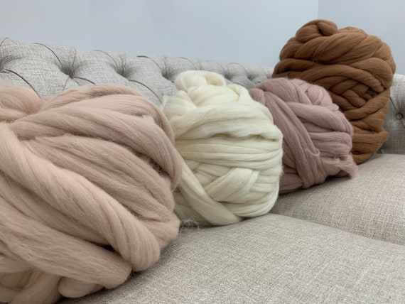 Super Chunky merino wool yarn  High quality merino wool For Chunky knit  blanket