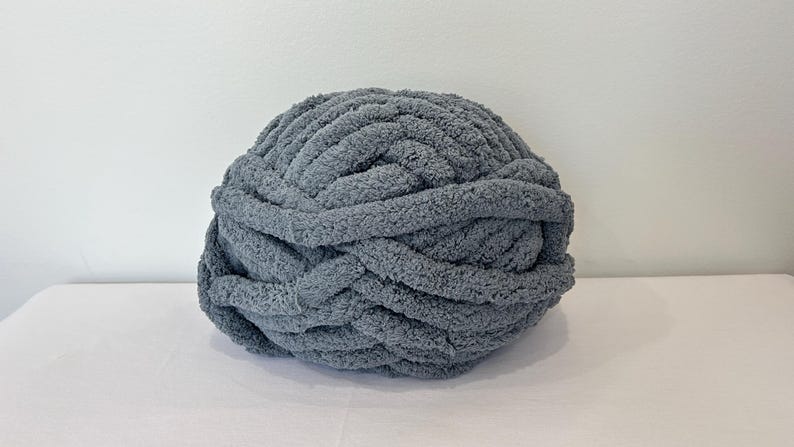 Chenille Yarn, FREE SHIP, 8 skeins Chunky Chenille Yarn, Hand knitting yarn, Blanket Yarn image 11