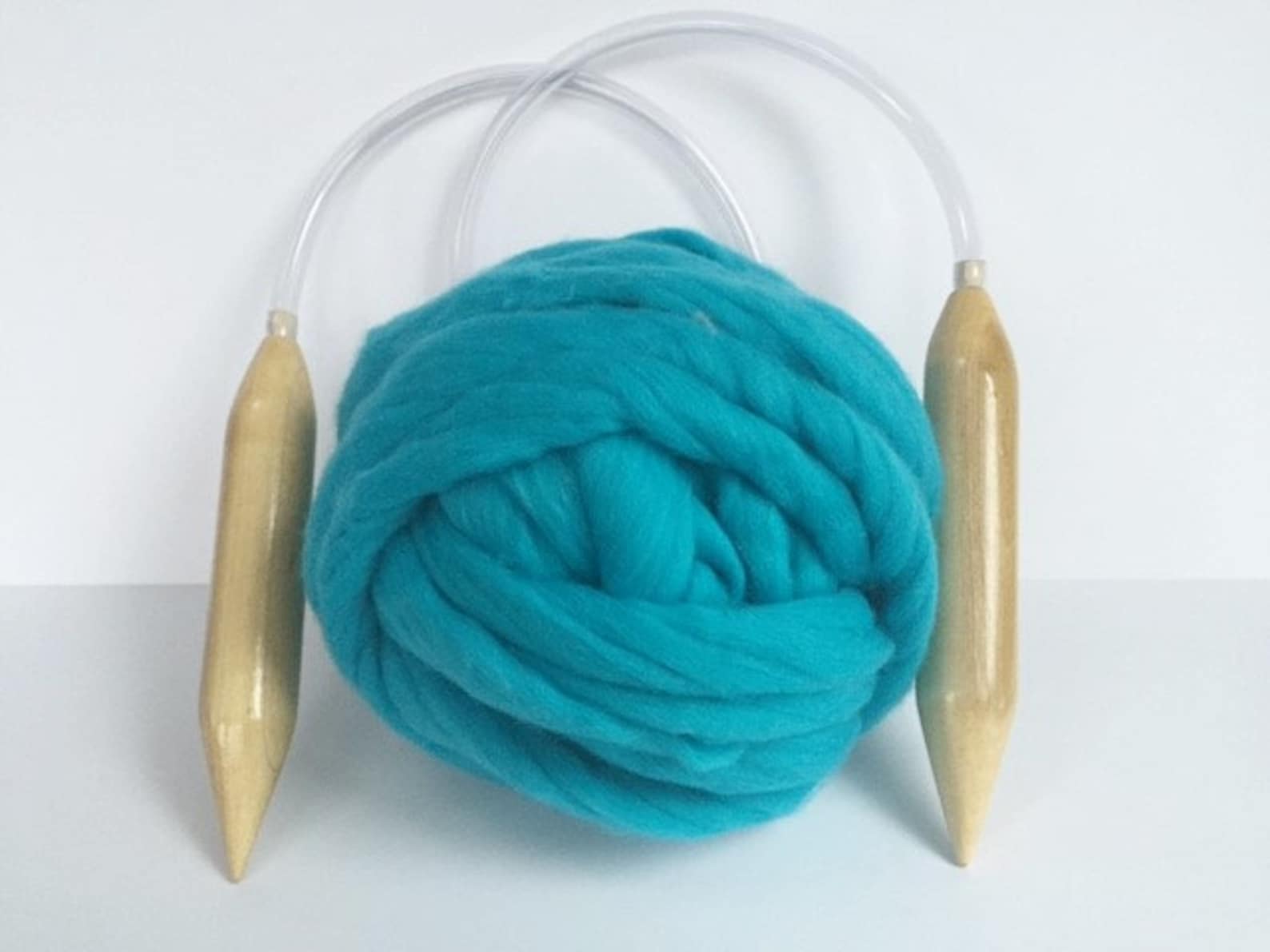 Giant Knitting Needles Circular Knitting Needles Wooden Etsy