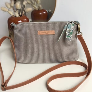 Handtasche aus Samt und Liberty, Umhängetasche