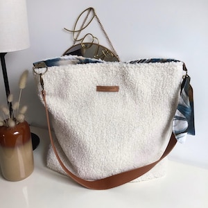 sac cabas en sherpa et Liberty, sac bandoulière