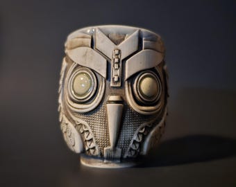 Owl Latte Cup