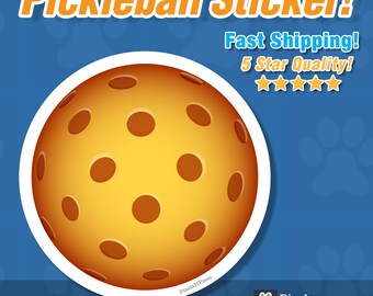 Pickleball Ball Sticker