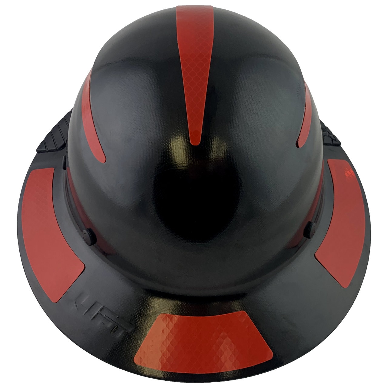 DAX Fiberglass Composite Hard Hat Full Brim Black With Etsy UK