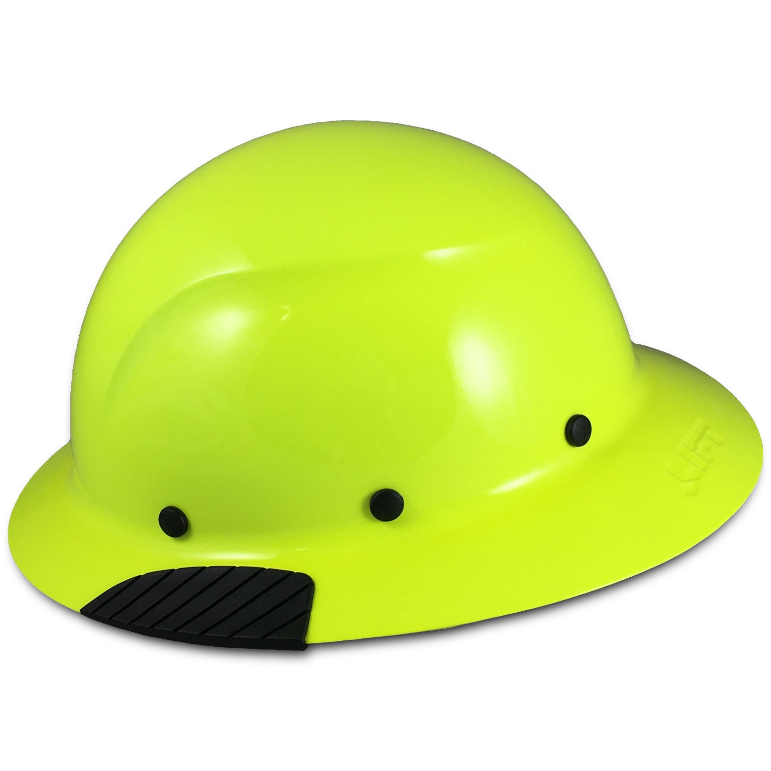 DAX Fiberglass Composite Hard Hat Full Brim Highviz Lime Etsy