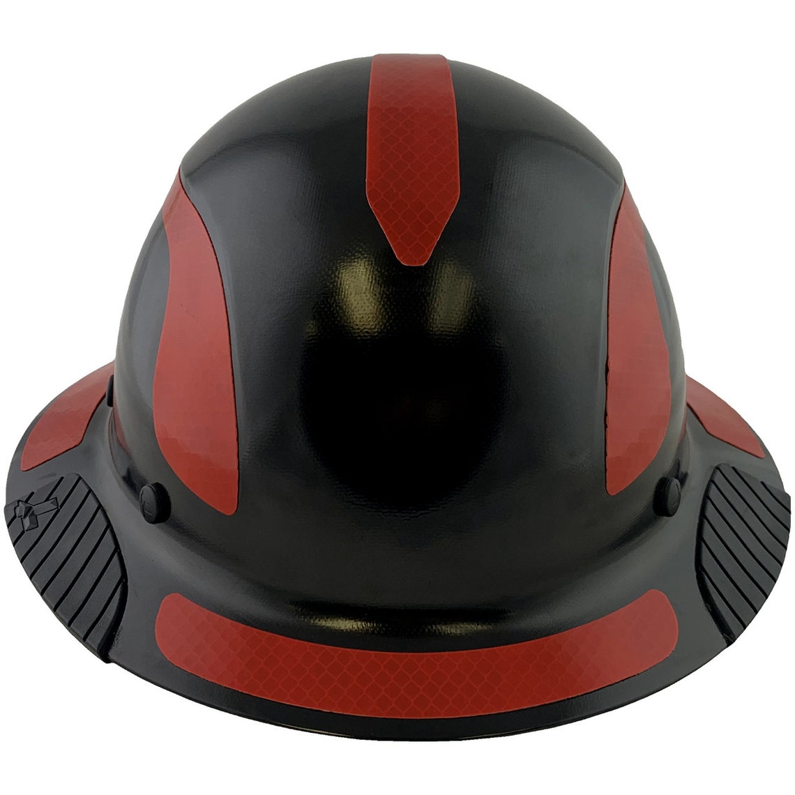 DAX Fiberglass Composite Hard Hat Full Brim Black With Etsy UK