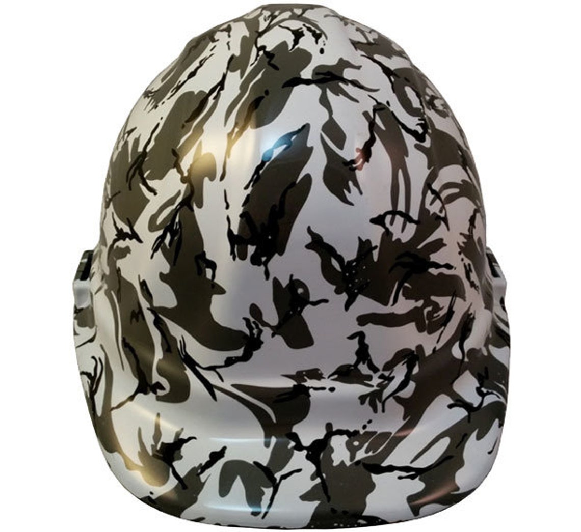 Urban Camo Hydro Dipped Cap Style Hard Hat With Tote Etsy