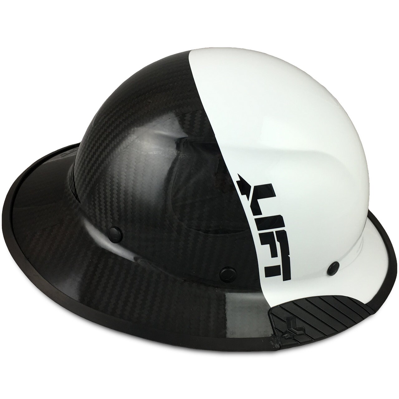 Lift Safety Actual Carbon Fiber Hard Hat Full Brim Glossy Etsy
