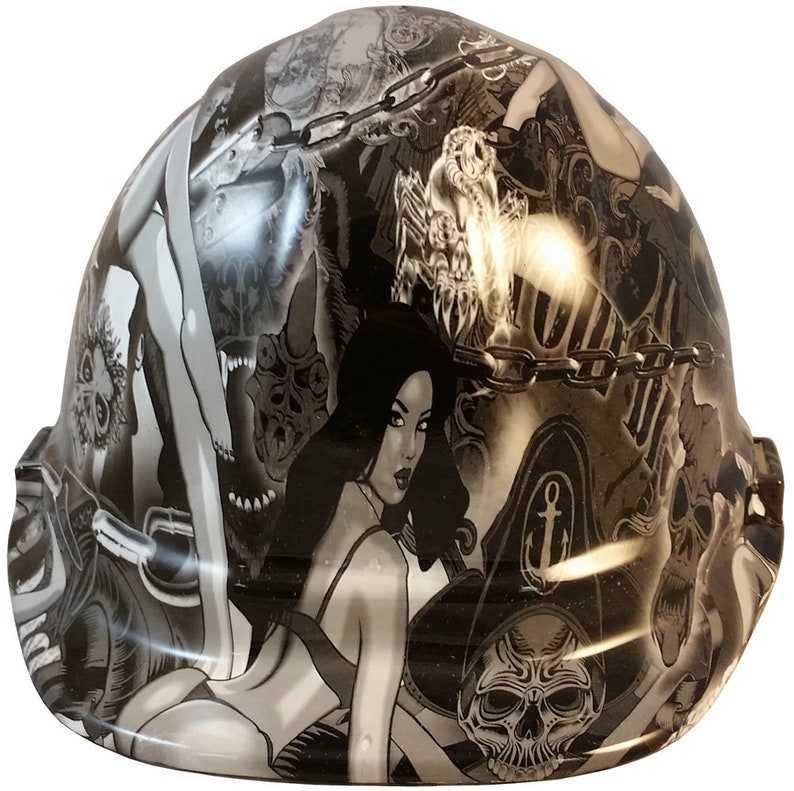 Dream Girls Hydro Dipped Cap Style Hard Hat