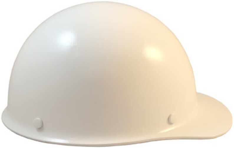 MSA Skullgard Cap Style Hard Hat White Etsy
