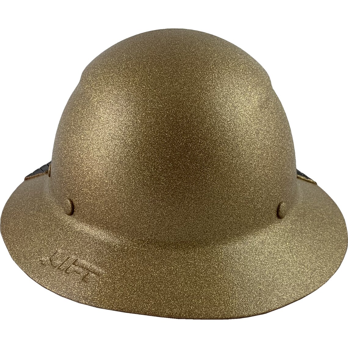 DAX Fiberglass Composite Hard Hat Full Brim Glitter Gold Etsy