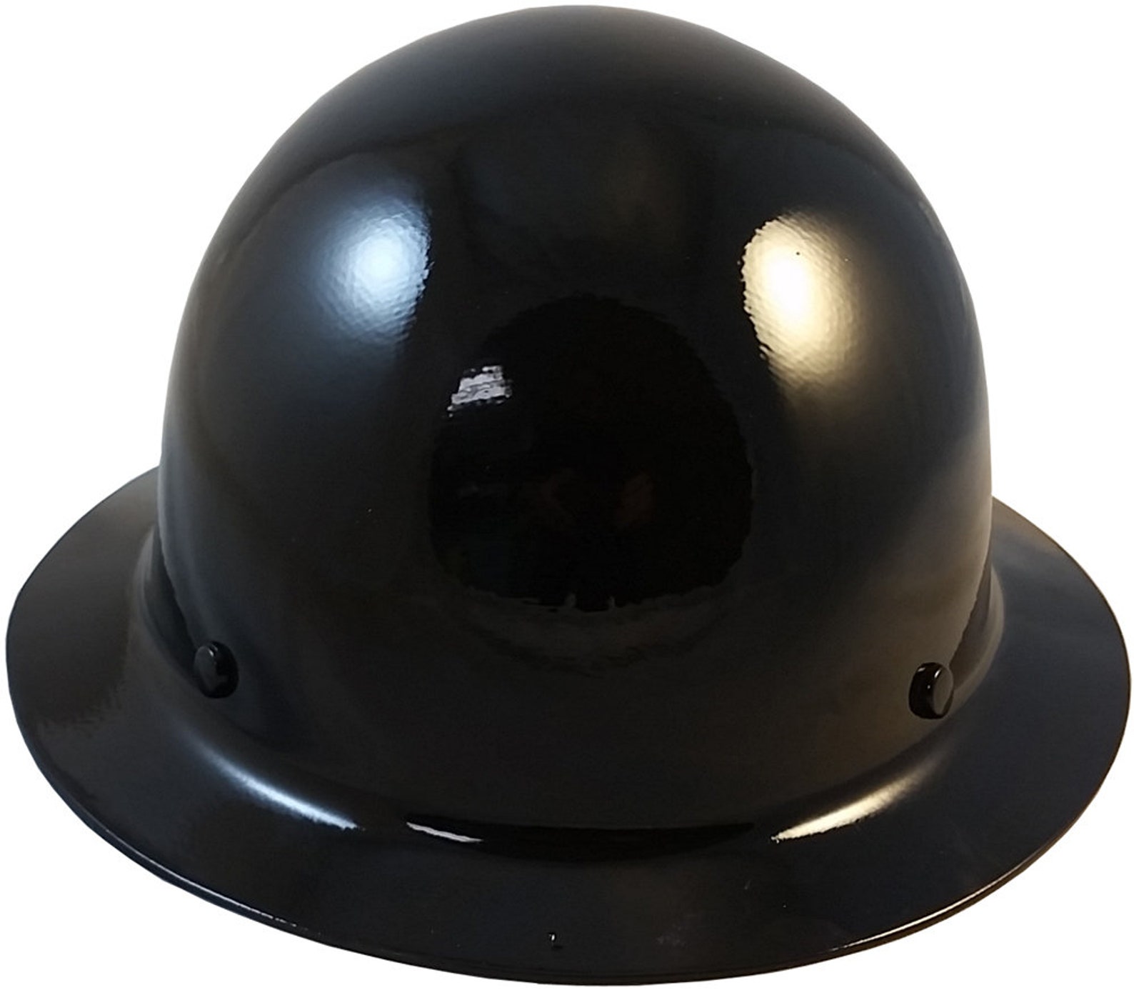 MSA Skullgard Full Brim Hard Hat Black Etsy