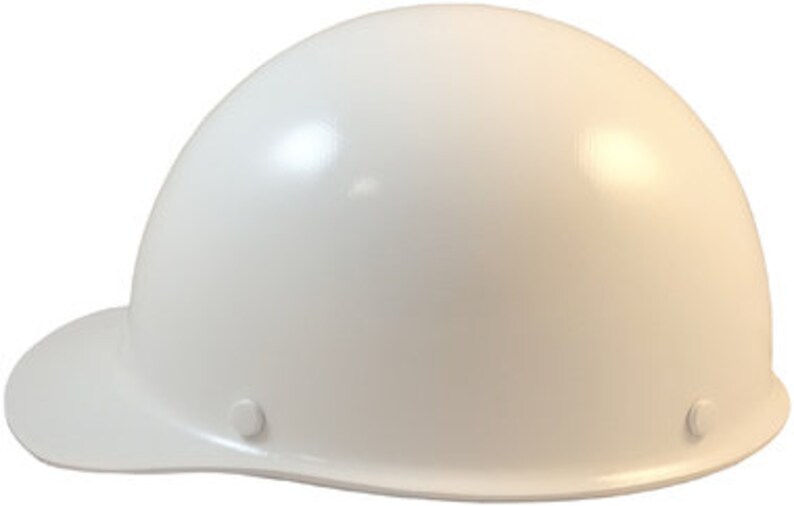 MSA Skullgard Cap Style Hard Hat White Etsy