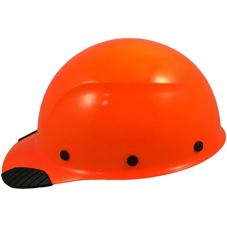 DAX Fiberglass Composite Hard Hat Cap Style Hi Viz Orange Etsy