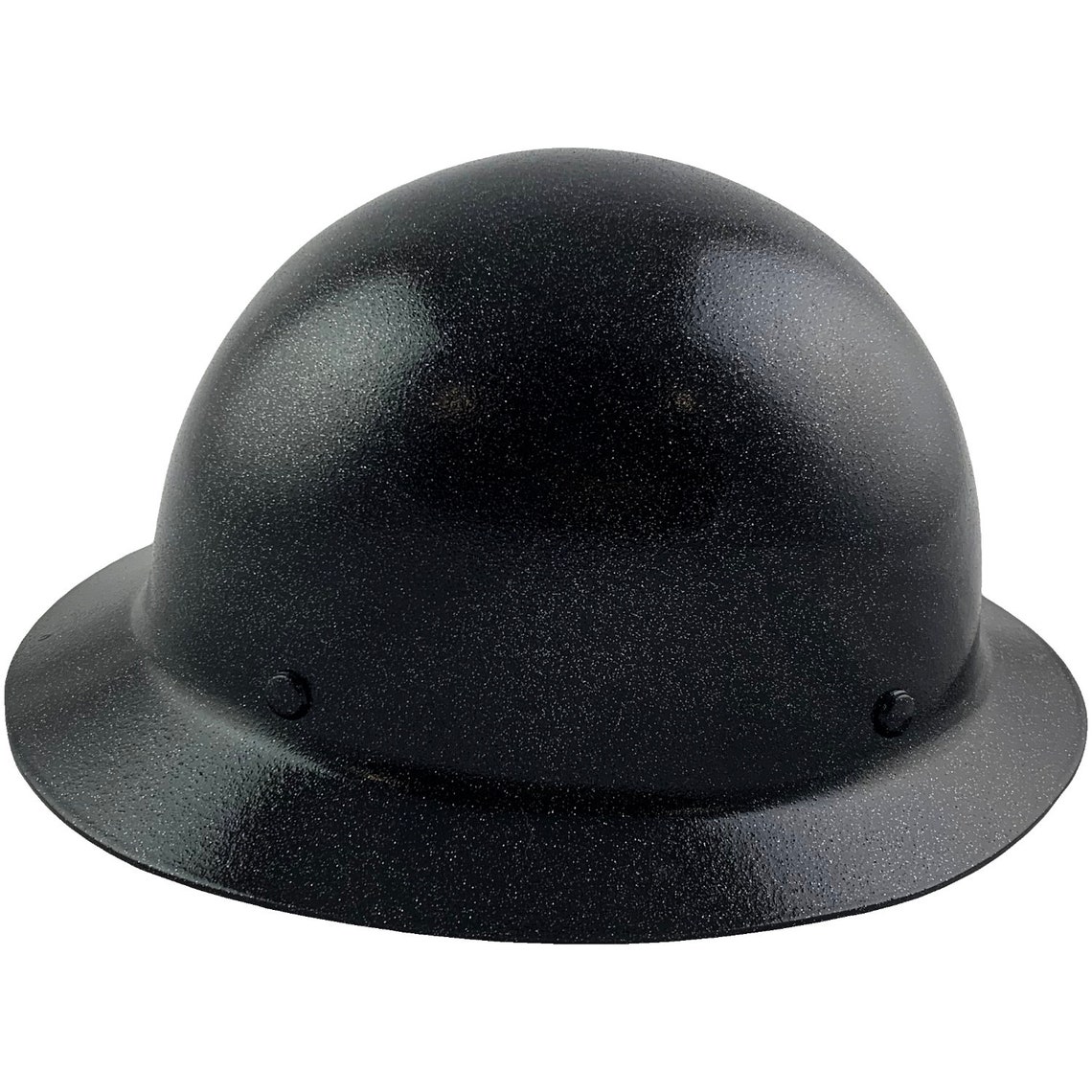 MSA Skullgard Full Brim Hard Hat Sparkly Black Etsy