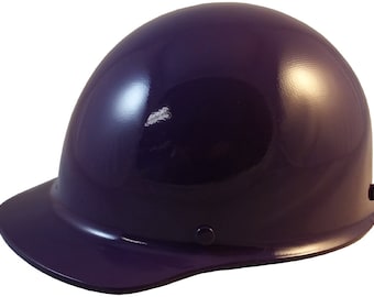 MSA Skullgard Cap Style Hard Hat - Purple with Staz On Suspension