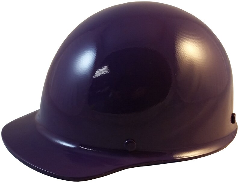 MSA Skullgard Cap Style Hard Hat Purple Etsy